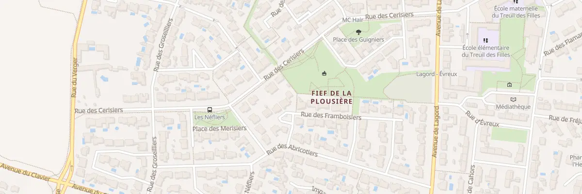 Plan du 9 Rue des Framboisiers à Lagord