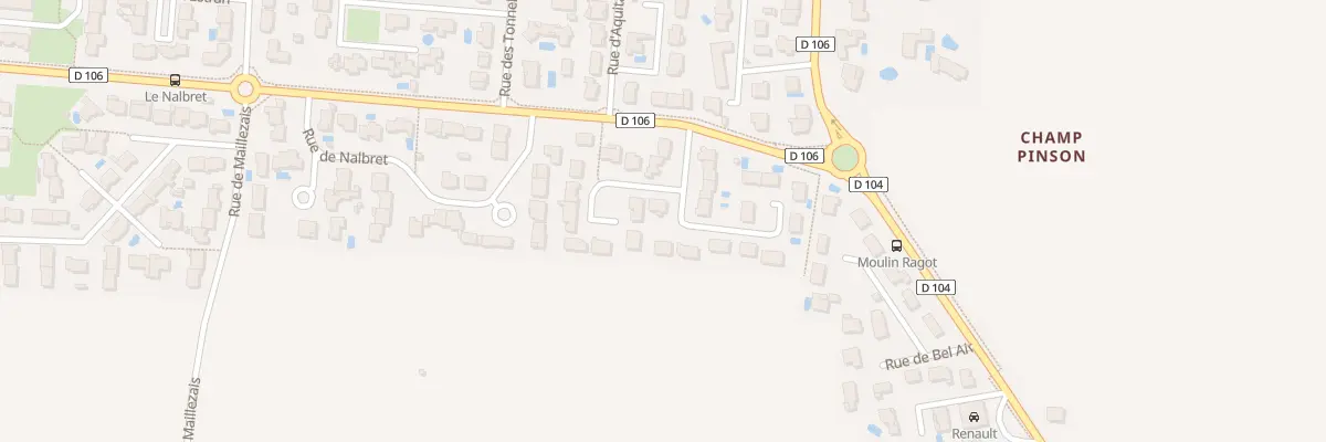 Plan du 29 Rue du Poitou à Nieul-sur-Mer