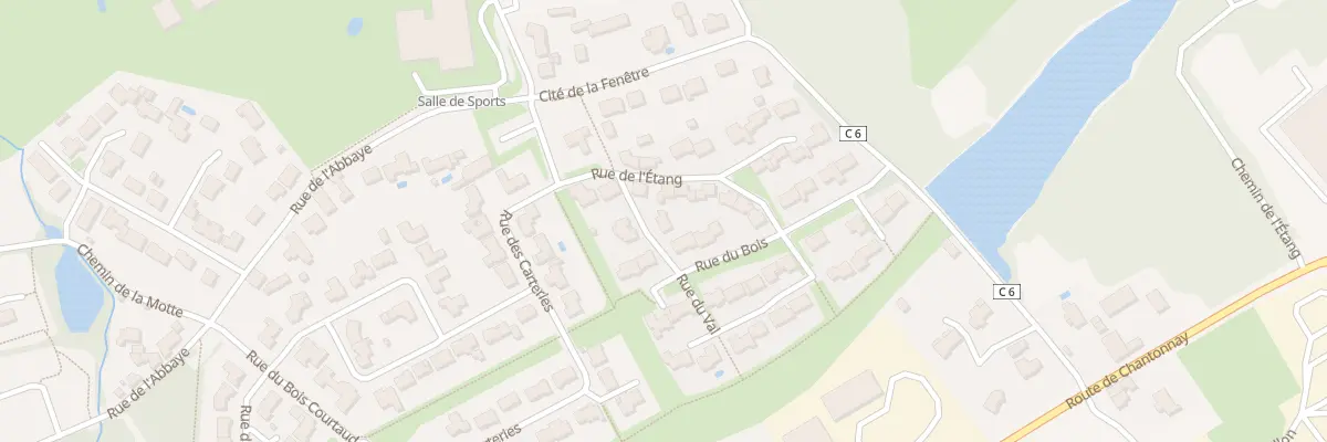 Plan du 1 Rue de la Lande à Bournezeau