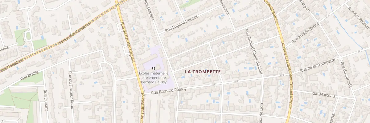 Plan du 52 Rue Denis Papin à La Rochelle