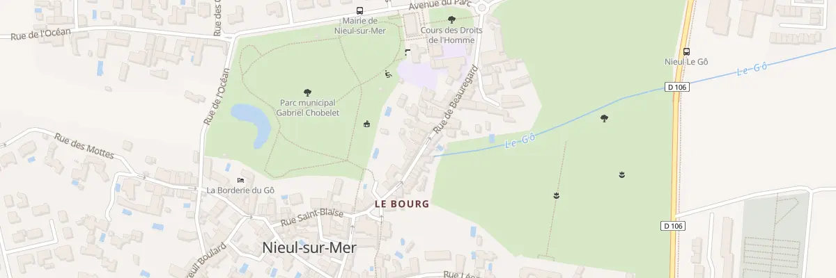 Plan du 21 Rue de Beauregard à Nieul-sur-Mer