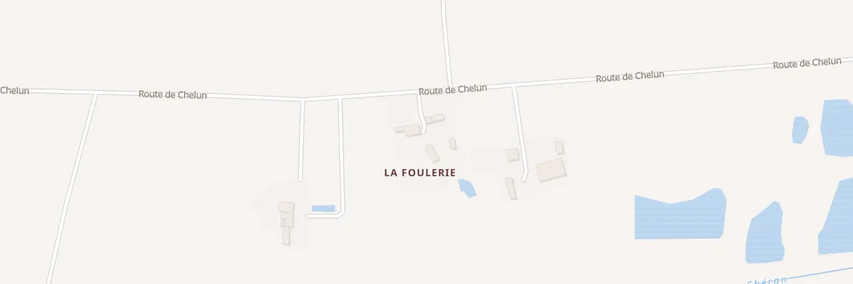 Plan du 45 Che de la Foulerie à Saint-Aignan-sur-Roë