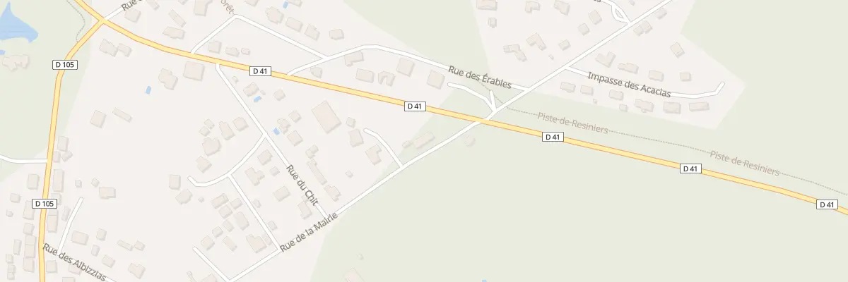Plan du 449 Rue de la Mairie à Lévignacq