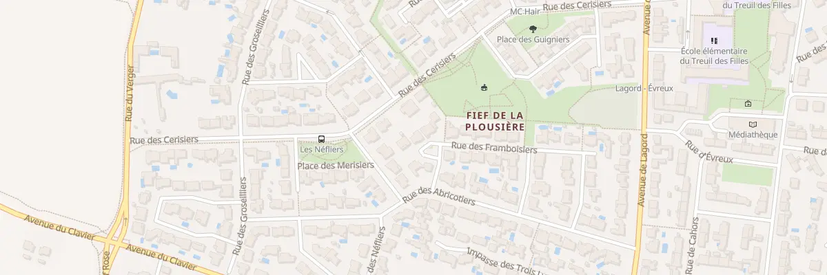 Plan du 5 Rue des Framboisiers à Lagord