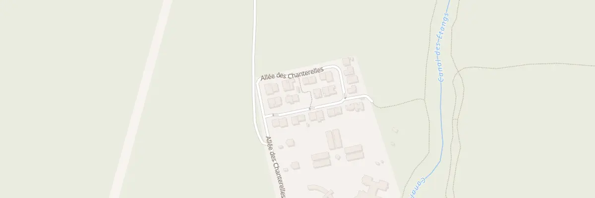 Plan du 34 All des Chanterelles à Lège-Cap-Ferret