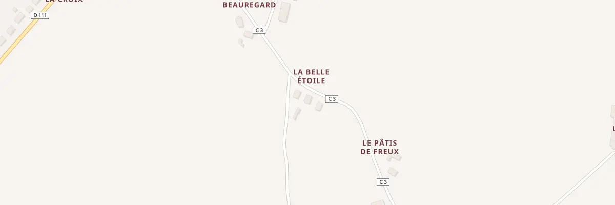 Plan du 5243 Les Quatre Vents à Saint-Germain-du-Pinel