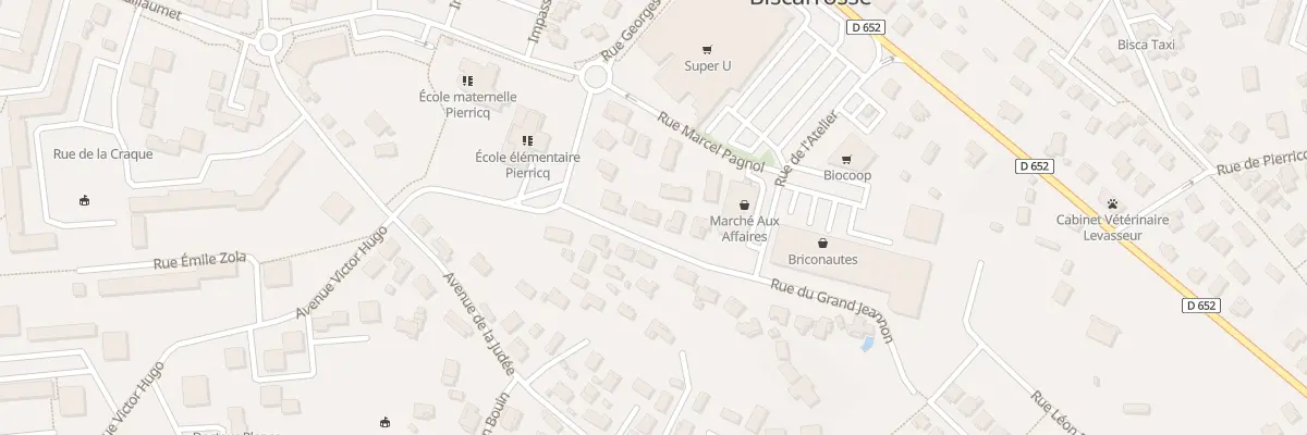 Plan du 67 Rue du Grand Jeannon à Biscarrosse