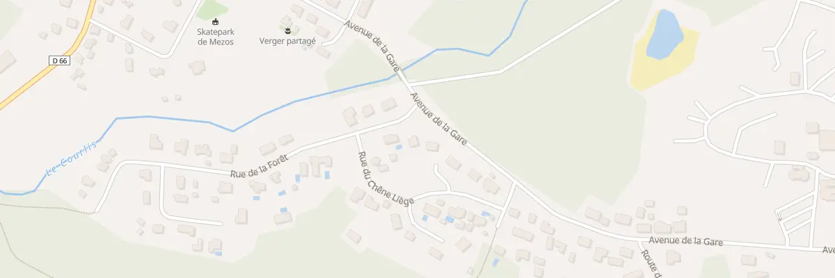 Plan du 5A Rue de la Forêt à Mézos