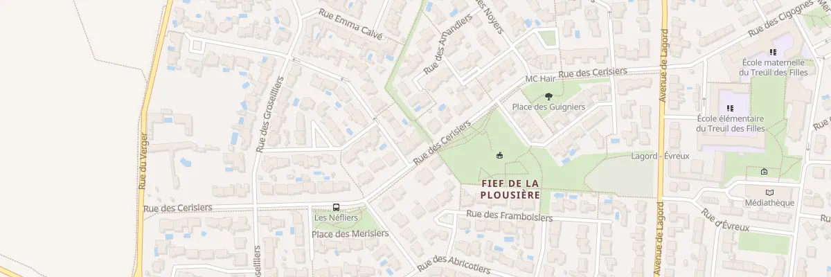 Plan du 26 Rue des Cerisiers à Lagord