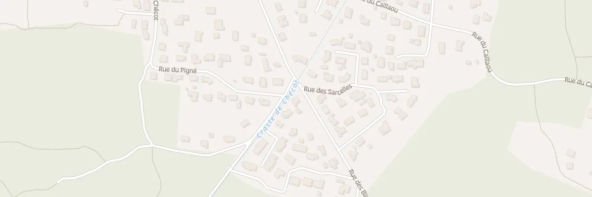 Plan du 278 Rue des Biganons à Biscarrosse