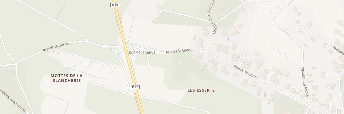 Plan du 115 Rue de la Garde à La Tremblade