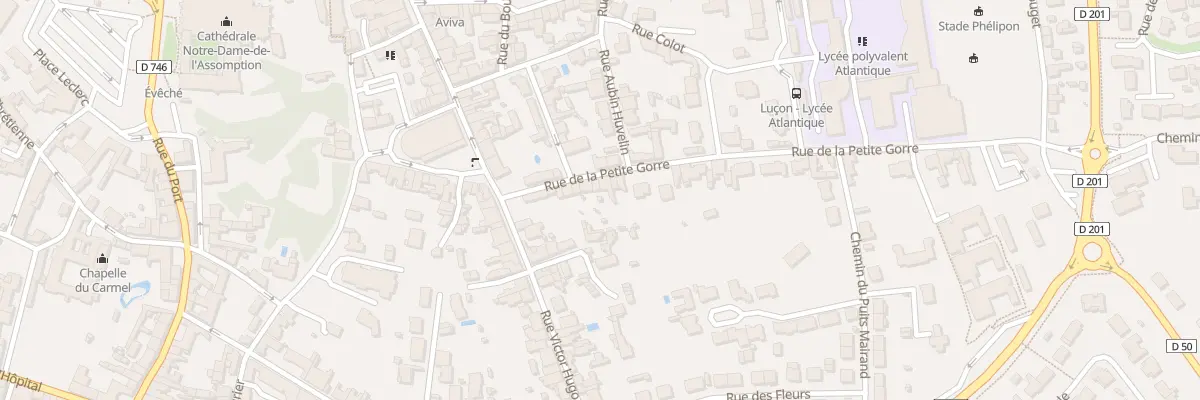 Plan du 12 Rue de la petite gorre à Luçon