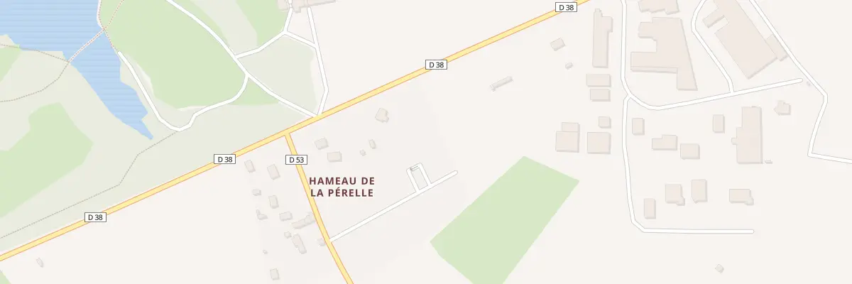 Plan du 21 La Perelle à Canisy
