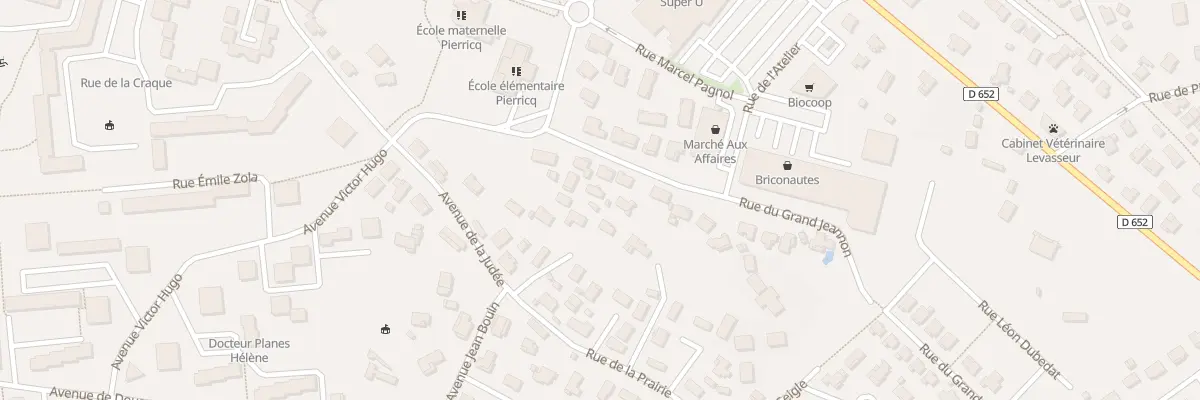 Plan du 26 Rue du Grand Jeannon à Biscarrosse