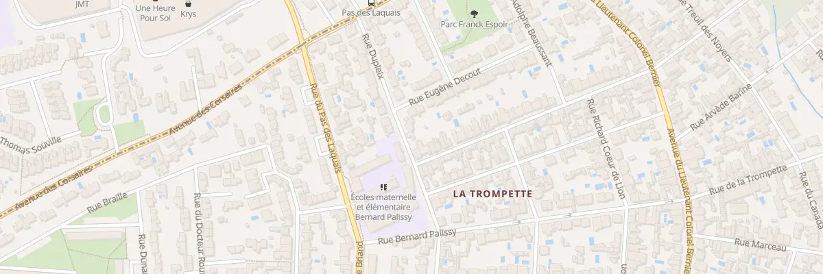 Plan du 32 Rue Dupleix à La Rochelle