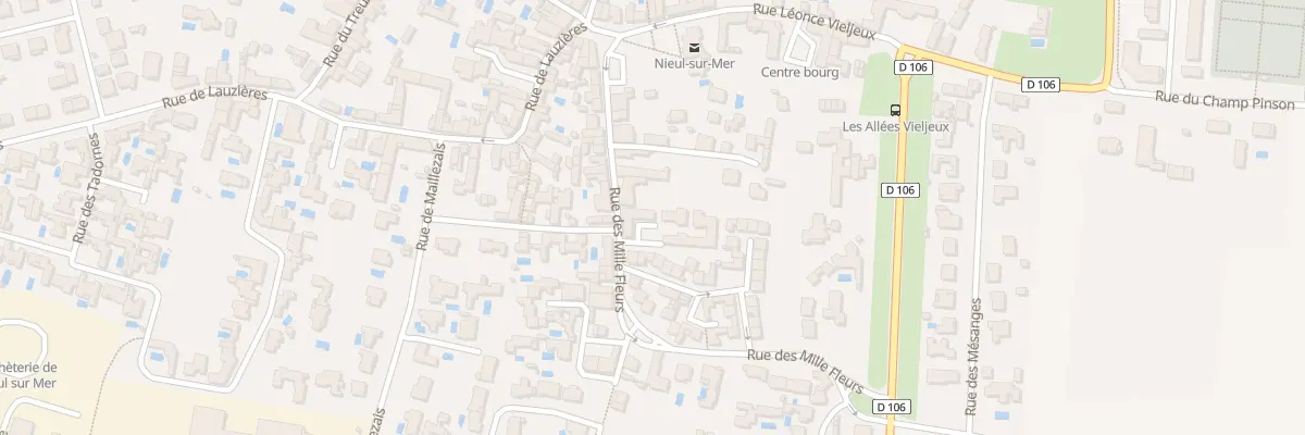 Plan du 15 Rue des Mille Fleurs à Nieul-sur-Mer