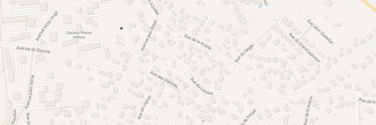 Plan du 133 Rue du Cazalot à Biscarrosse