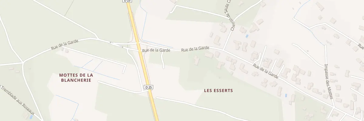 Plan du 113 Rue de la Garde à La Tremblade