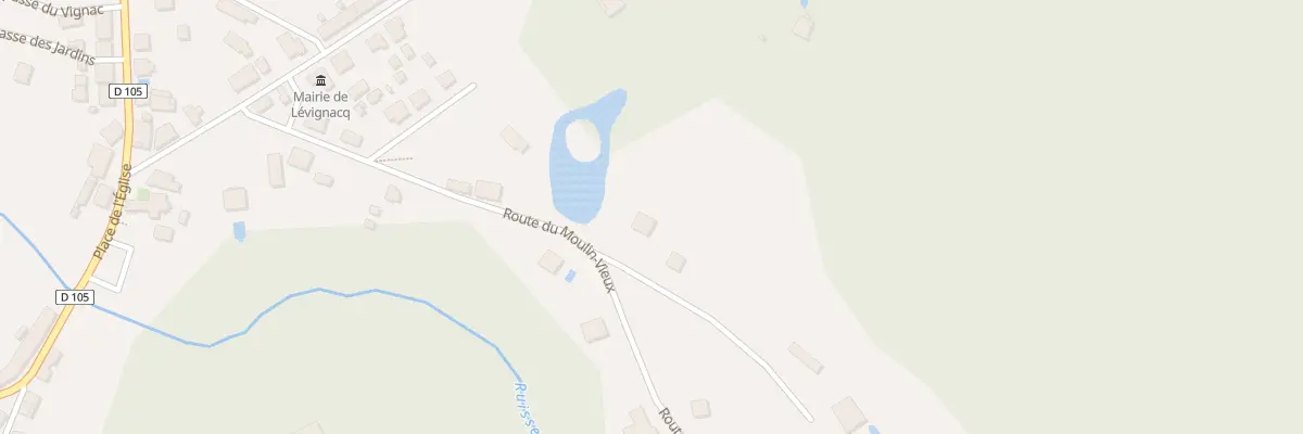 Plan du 317 Moulin Vieux à Lévignacq