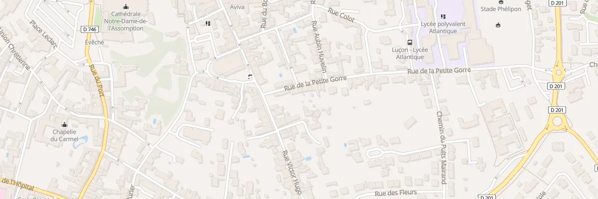 Plan du 4 Rue de la petite gorre à Luçon