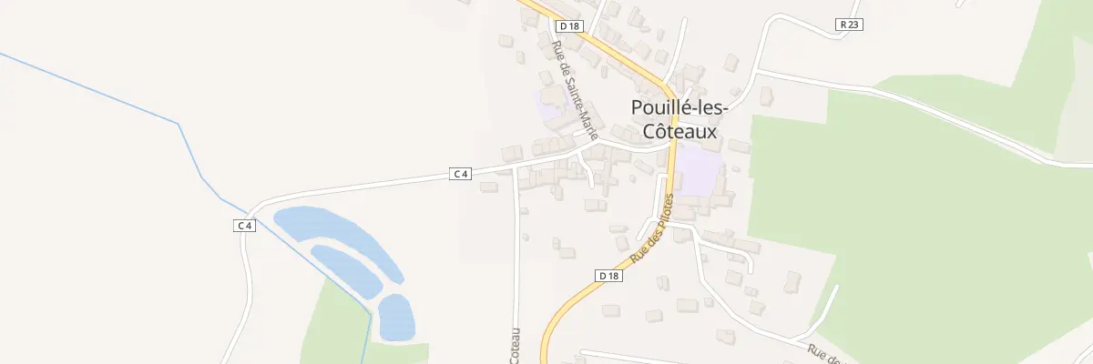 Plan du 39 Rue de la Grotte à Pouillé-les-Côteaux