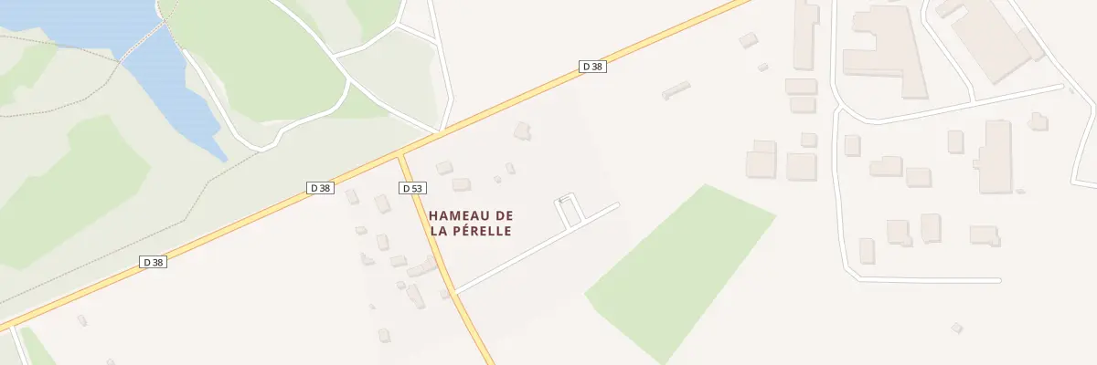 Plan du 19 La Perelle à Canisy