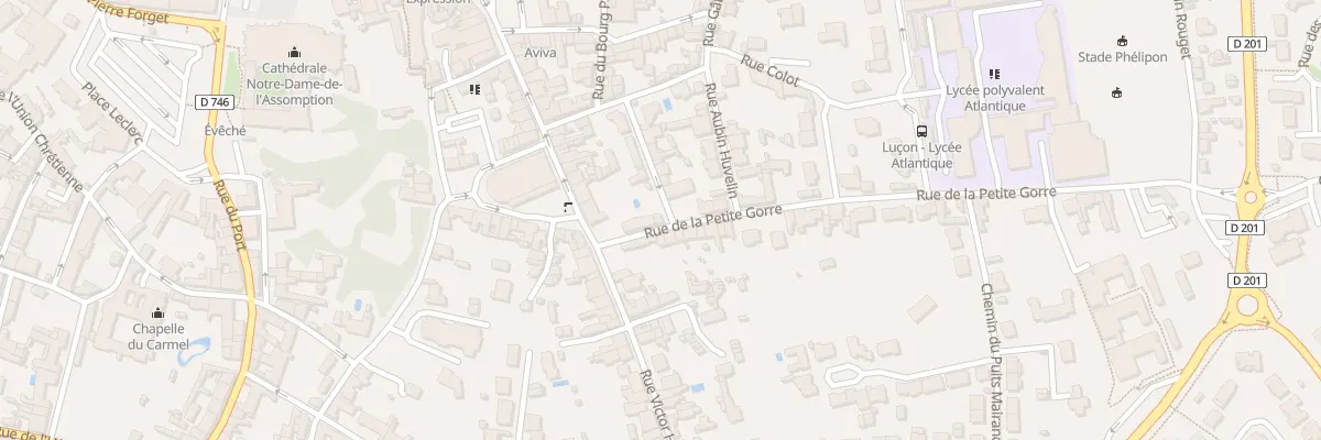 Plan du 5 Rue de la petite gorre à Luçon