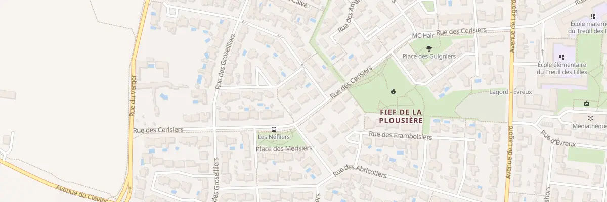 Plan du 32 Rue des Cerisiers à Lagord