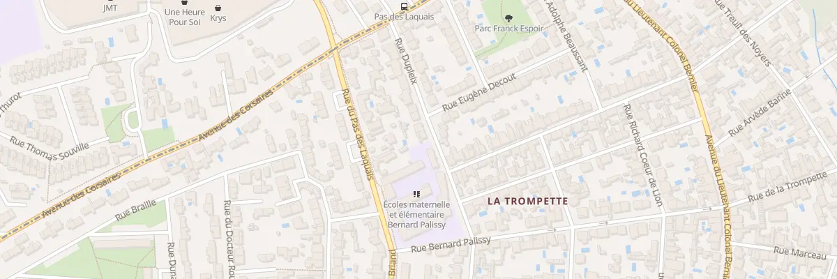 Plan du 57 Rue Dupleix à La Rochelle