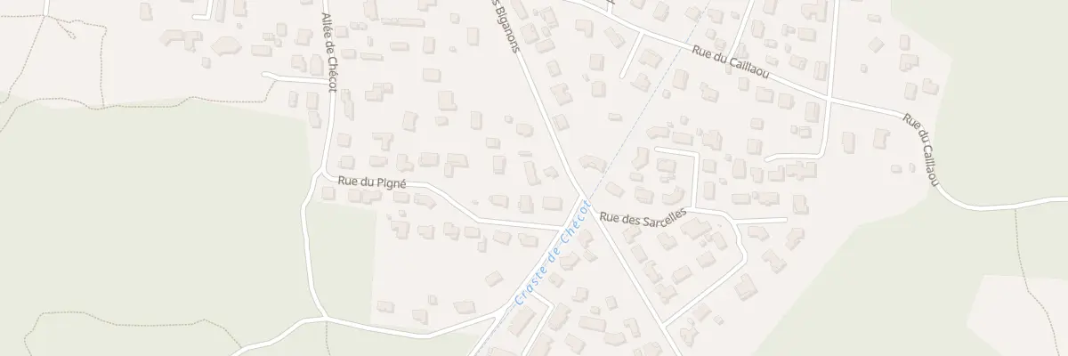 Plan du 198 Rue des Biganons à Biscarrosse