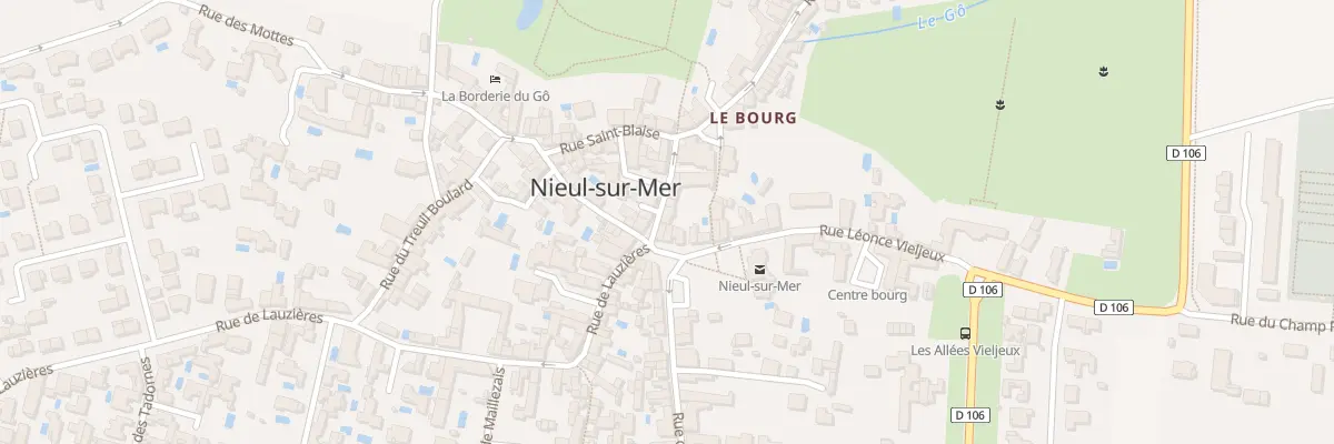 Plan du 2B Rue de Beauregard à Nieul-sur-Mer