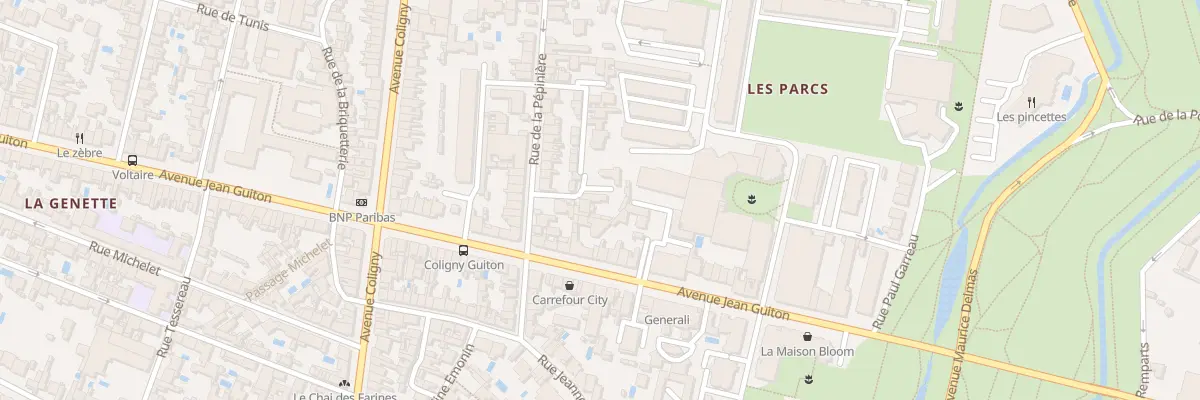 Plan du 47 Rue de la Pépinière à La Rochelle