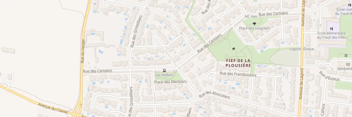 Plan du 34 Rue des Cerisiers à Lagord