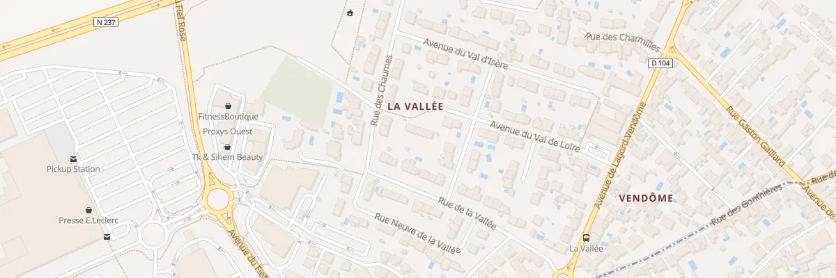 Plan du 19 Av du Val de Loire à Lagord