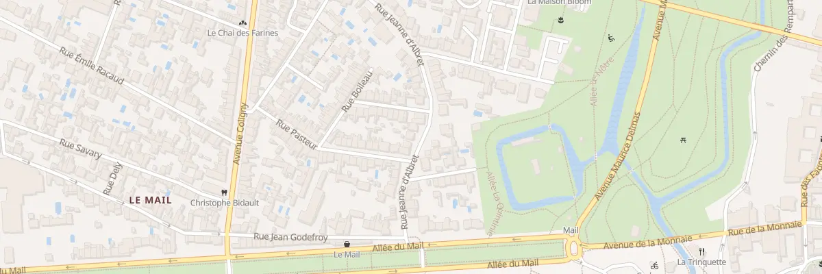 Plan du 19 Rue Jeanne d’Albret à La Rochelle