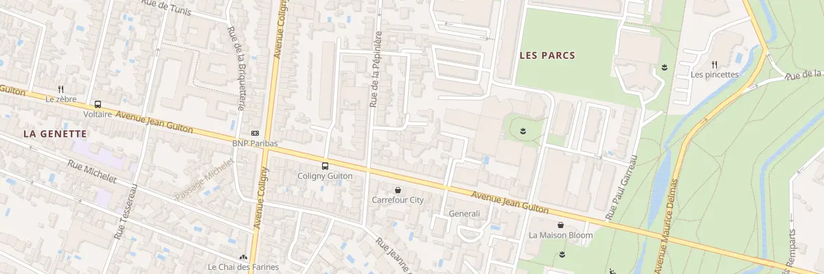 Plan du 47T Rue de la Pépinière à La Rochelle