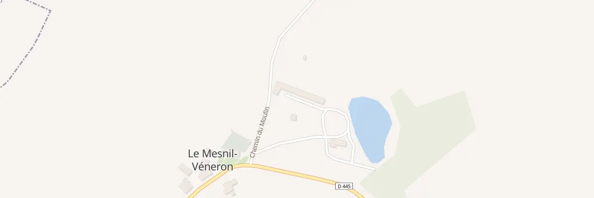 Plan du 5026 Maison du Mesnil Veneron au Mesnil-Véneron