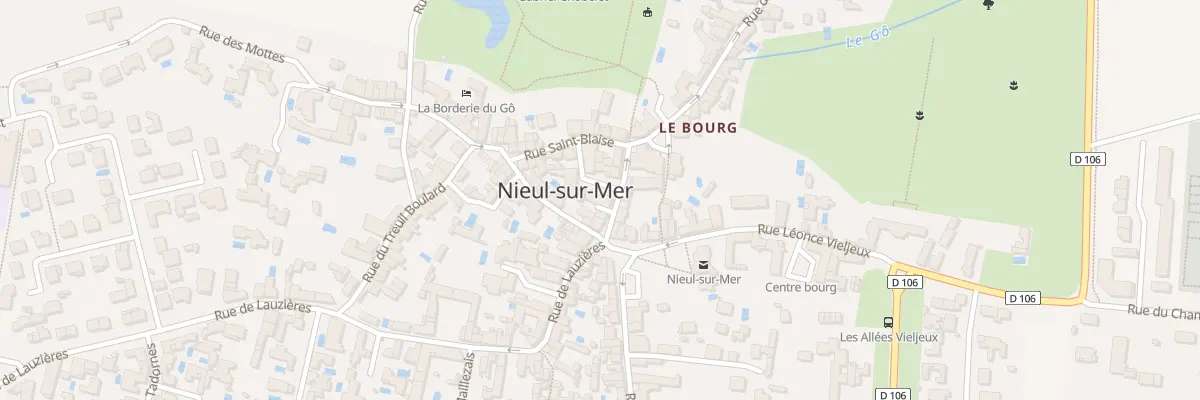Plan du 5 Rue de Beauregard à Nieul-sur-Mer