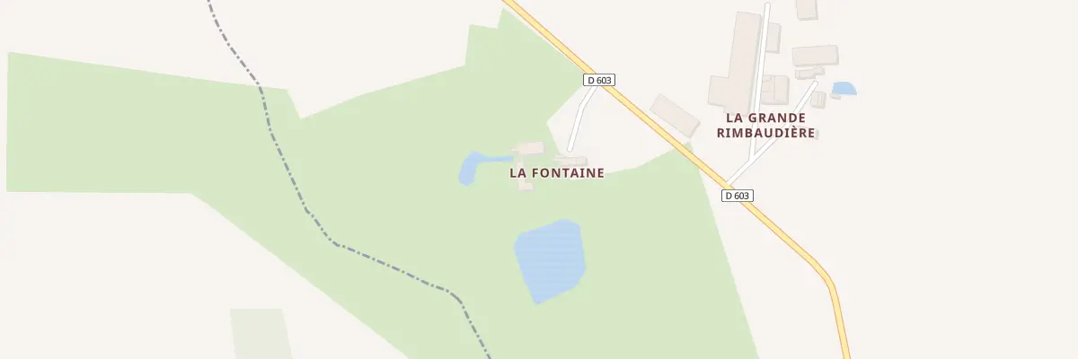 Plan du 3357 Rte de la Bliniere à Fontaine-Couverte