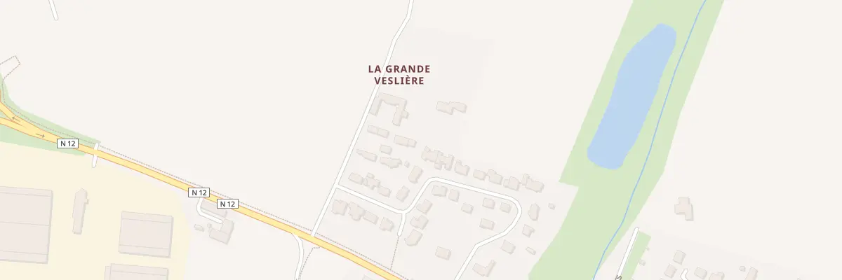 Plan du 6 Les Veslieres à Beaucé