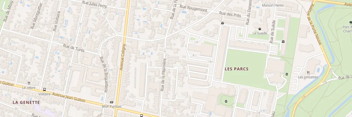 Plan du 29 Rue de la Pépinière à La Rochelle