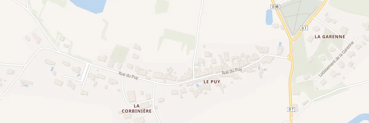 Plan du 37 Rue du puy à Moutiers-sur-le-Lay