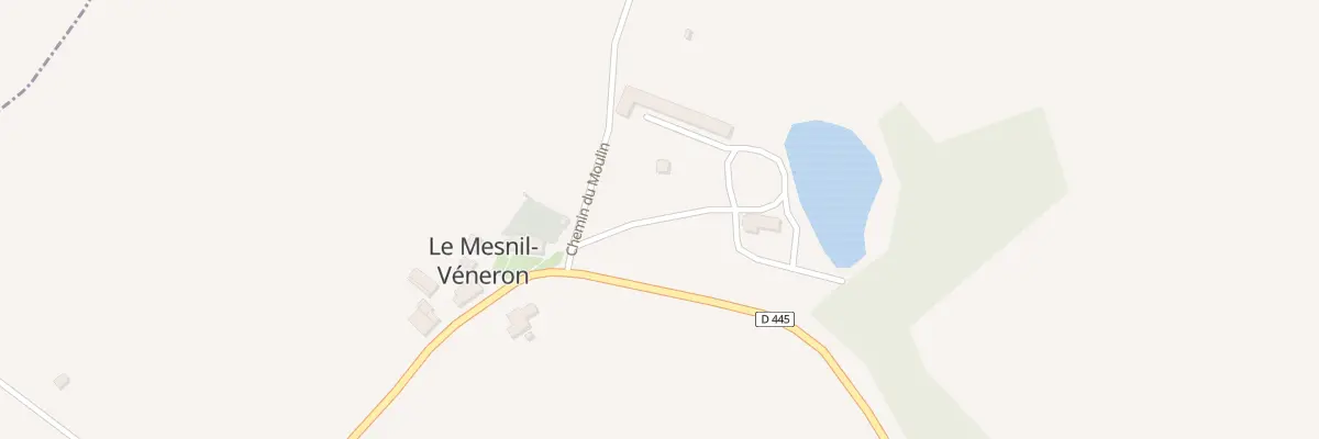Plan du 5025 Le Mesnil Veneron au Mesnil-Véneron