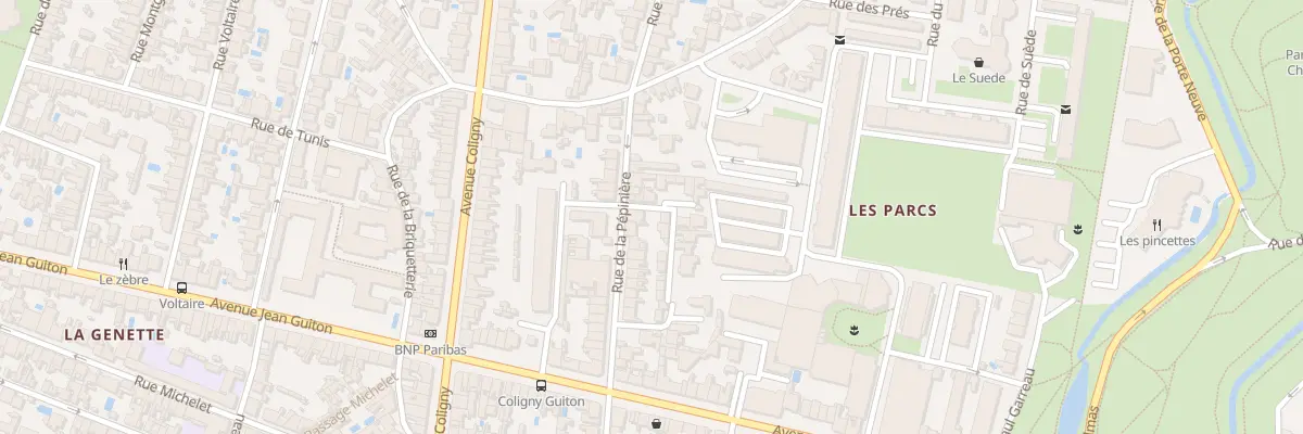 Plan du 35 Rue de la Pépinière à La Rochelle