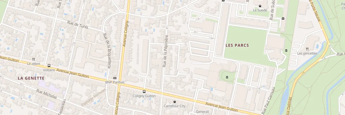 Plan du 39B Rue de la Pépinière à La Rochelle
