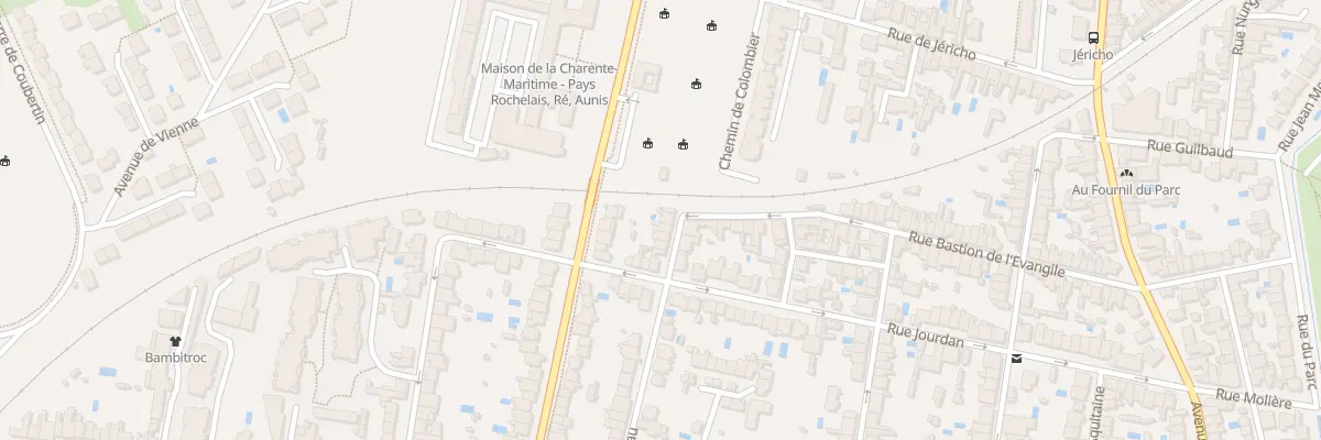 Plan du 31 Rue Bouguereau à La Rochelle