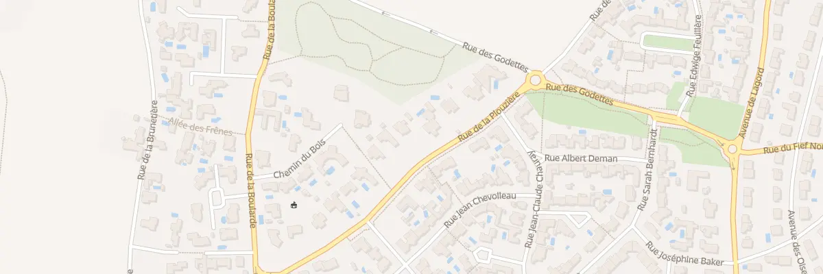 Plan du 10 Rue de la Plouzière à Lagord