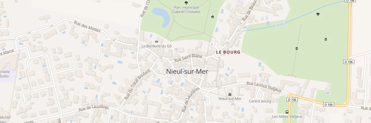 Plan du 5 Rue Saint Blaise à Nieul-sur-Mer