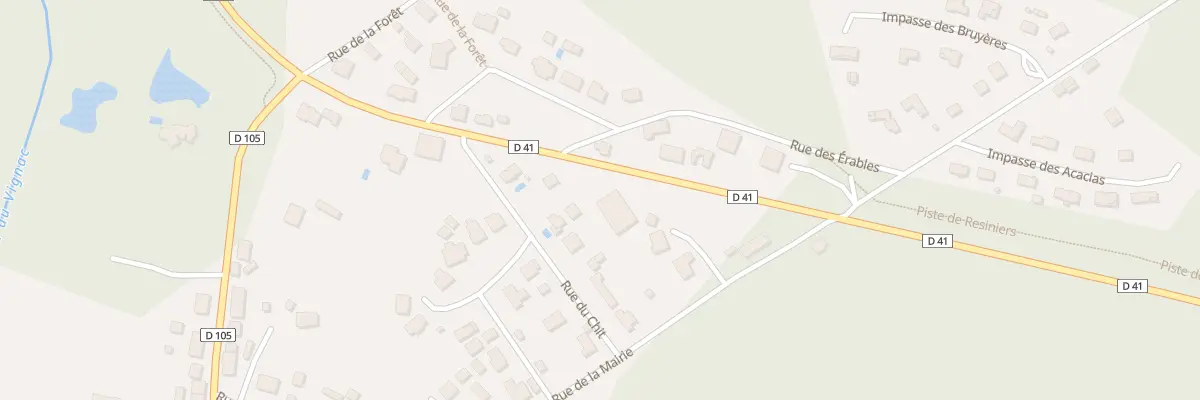 Plan du 146 Rue du Chit à Lévignacq