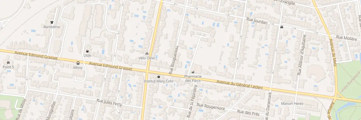 Plan du 4 Rue Bouguereau à La Rochelle